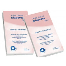 Home Diabetes Test, 2 boxes x 2 tests per box